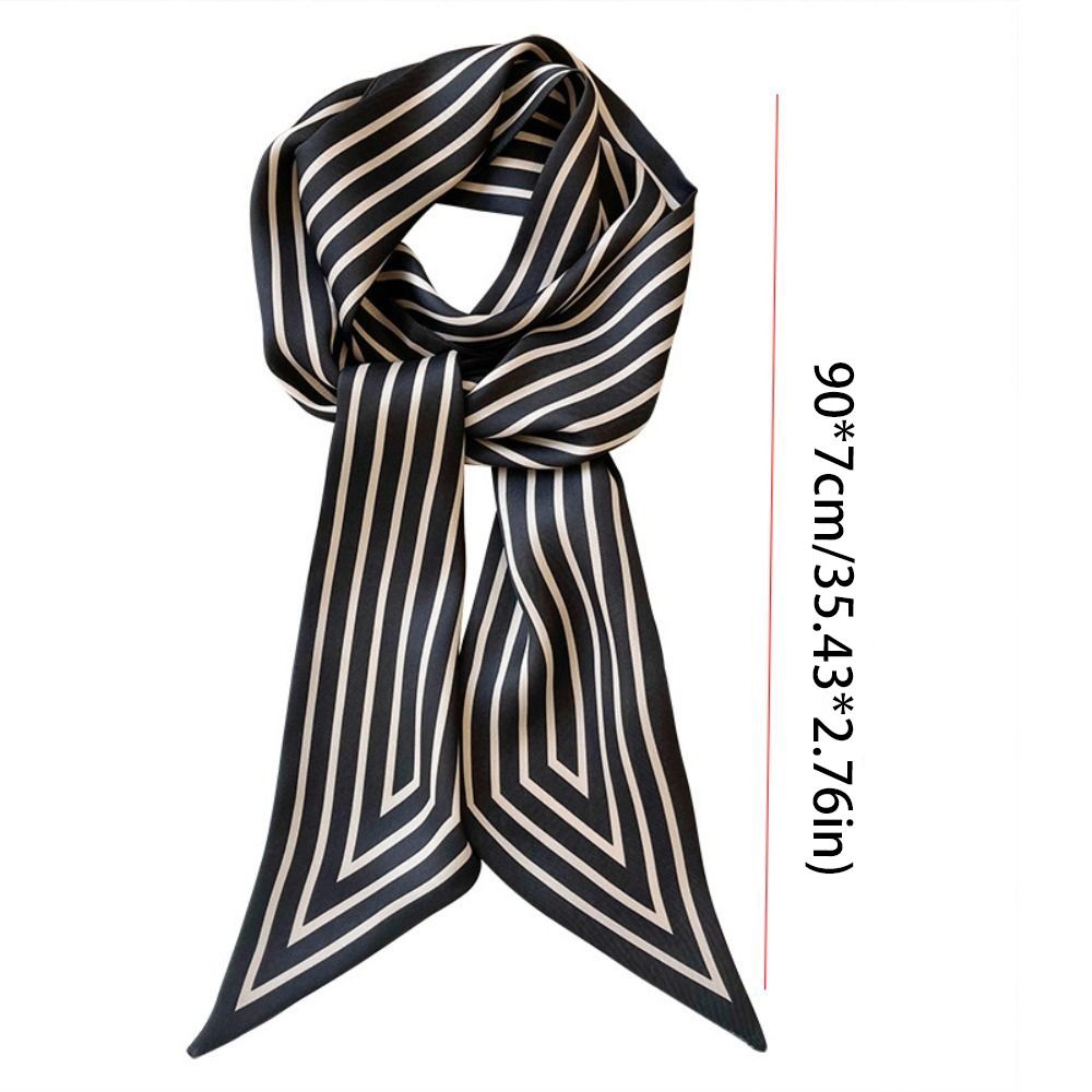 넥타이 리본 머리띠 Neckerchief 스트라이프 인 - Silk Tie Striped 리뷰 및 가격