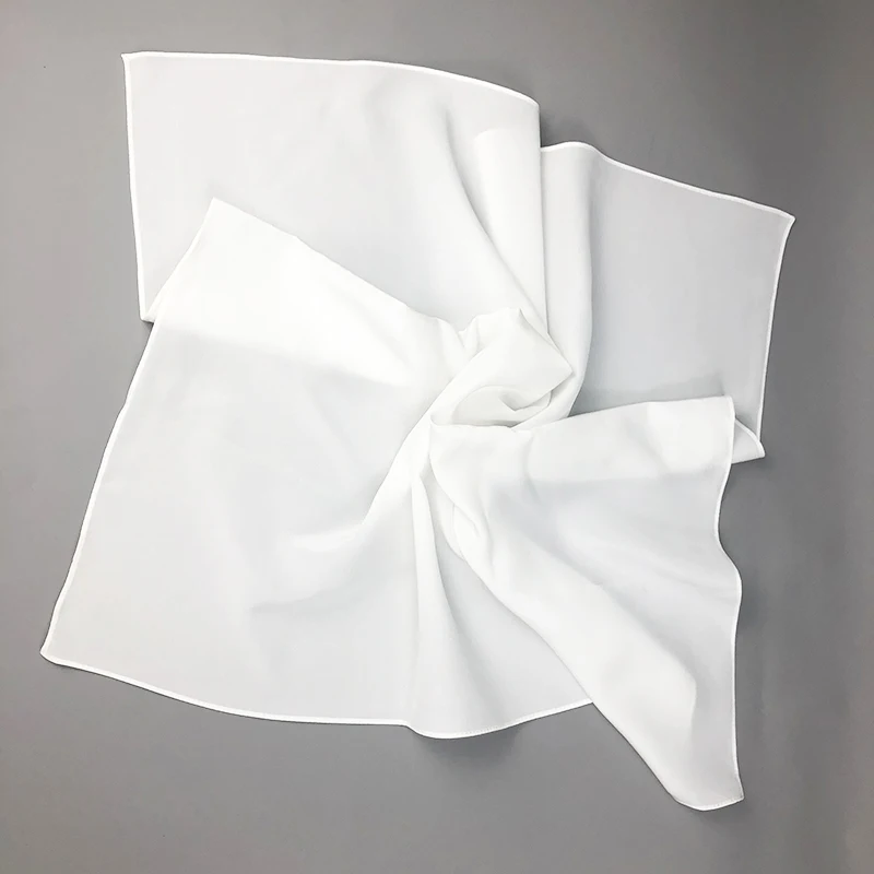 새로운 여성 실크 스카프 스퀘어 넥 Shawls 레이디 - Ascot Neck Scarf 리뷰 및 가격