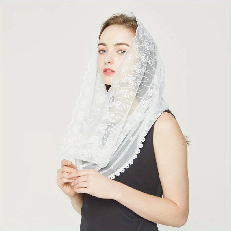 여성용 채플 베일, 레이디 만틸라 인피니티 베일, 라틴 - Infinity Scarf Knit 리뷰 및 가격