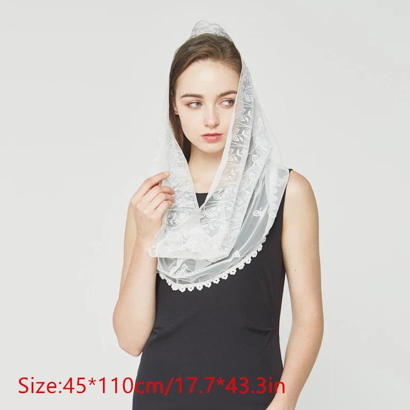 여성용 채플 베일, 레이디 만틸라 인피니티 베일, 라틴 - Infinity Scarf Knit 리뷰 및 가격